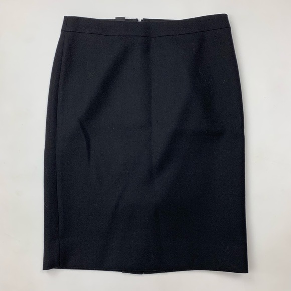 J. Crew Black Pencil ✏️ Skirt - Picture 5 of 6